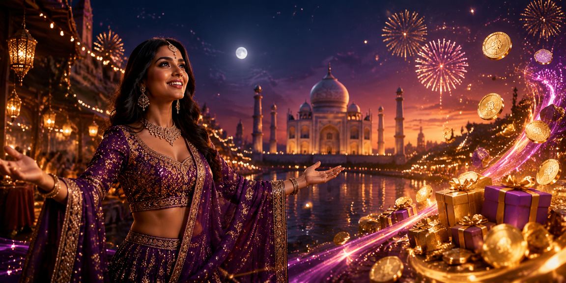 Taj Mahal view symbolizing Indian entertainment and bonuses